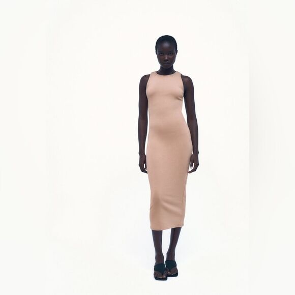 ZARA HALTER DRESS - Picture 8 of 8